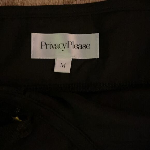 Privacy Please tulle crop top  NWT M - Picture 7 of 10